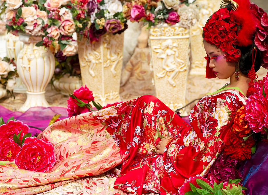 Chińskie suknie ślubne - Zdjęcie 30 z 31